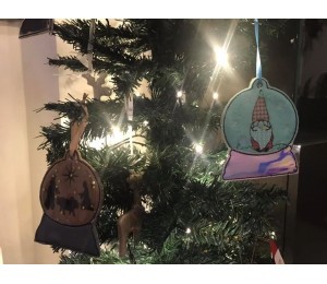 Stickdatei ITH - Schneekugel Vol. 1